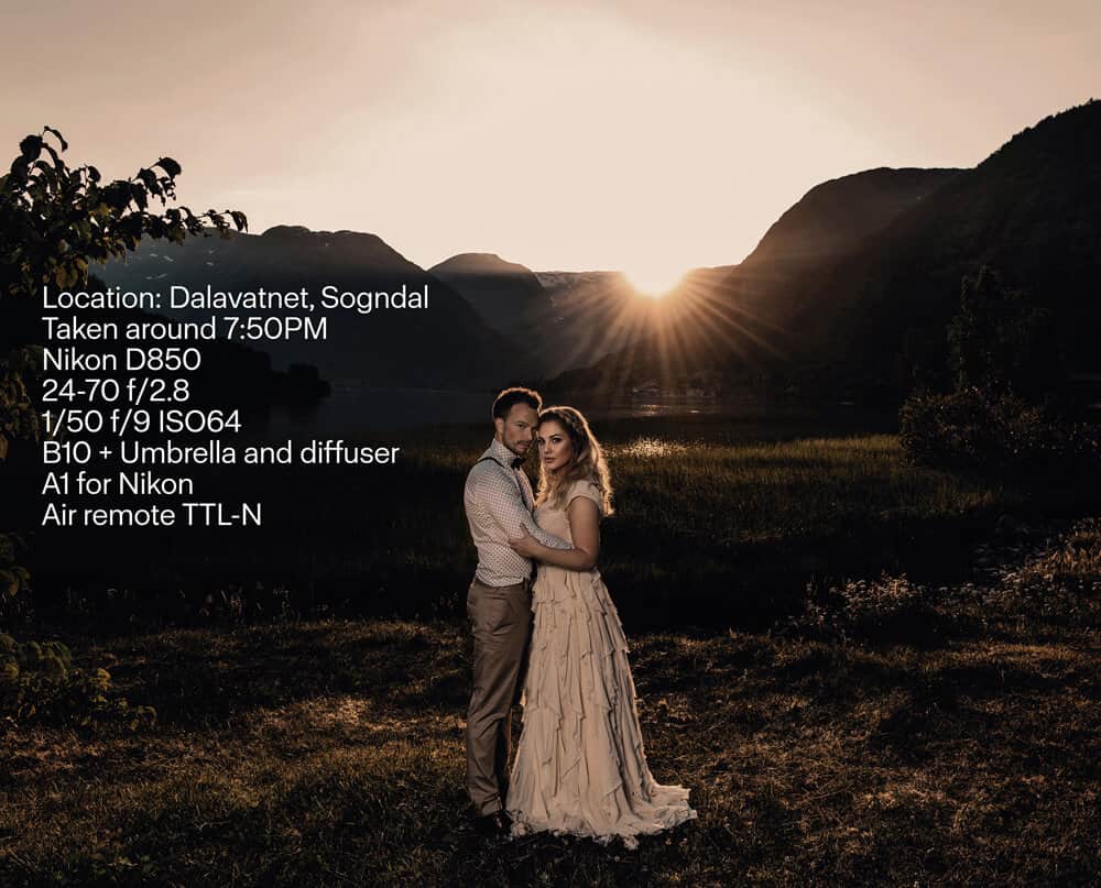 Photo from the article “Frøydis Geithus Pairs Up The Profoto B10 And Infinite Color Panel”