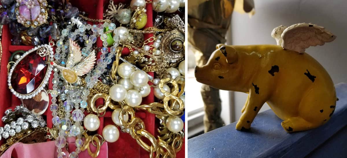 Grandma’s Jewellery & The Flying Pig