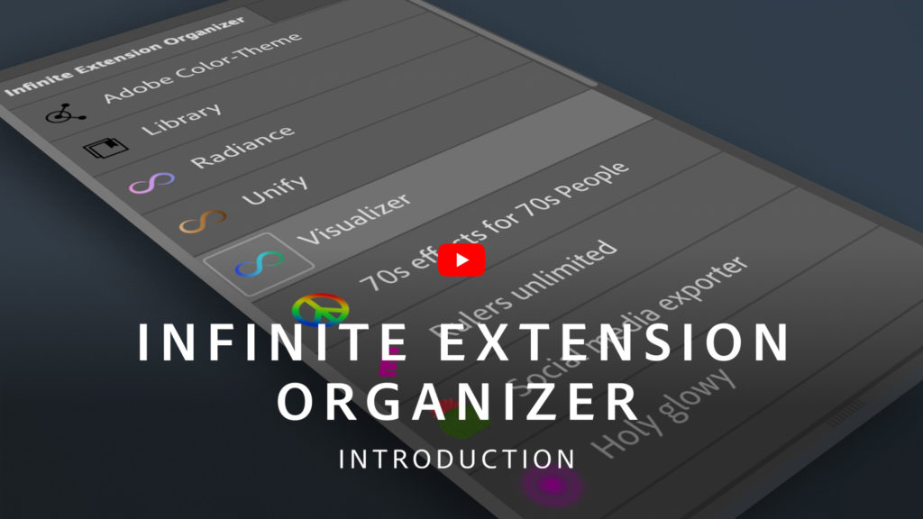 Infinite Extension Organizer Infinite Tools
