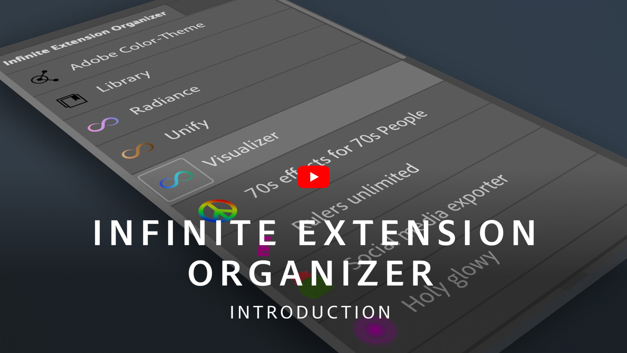 Infinite Extension Organizer Infinite Tools
