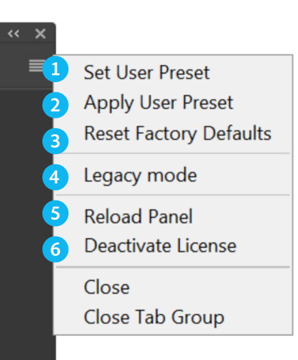 Flyout Menu - Infinite Tools